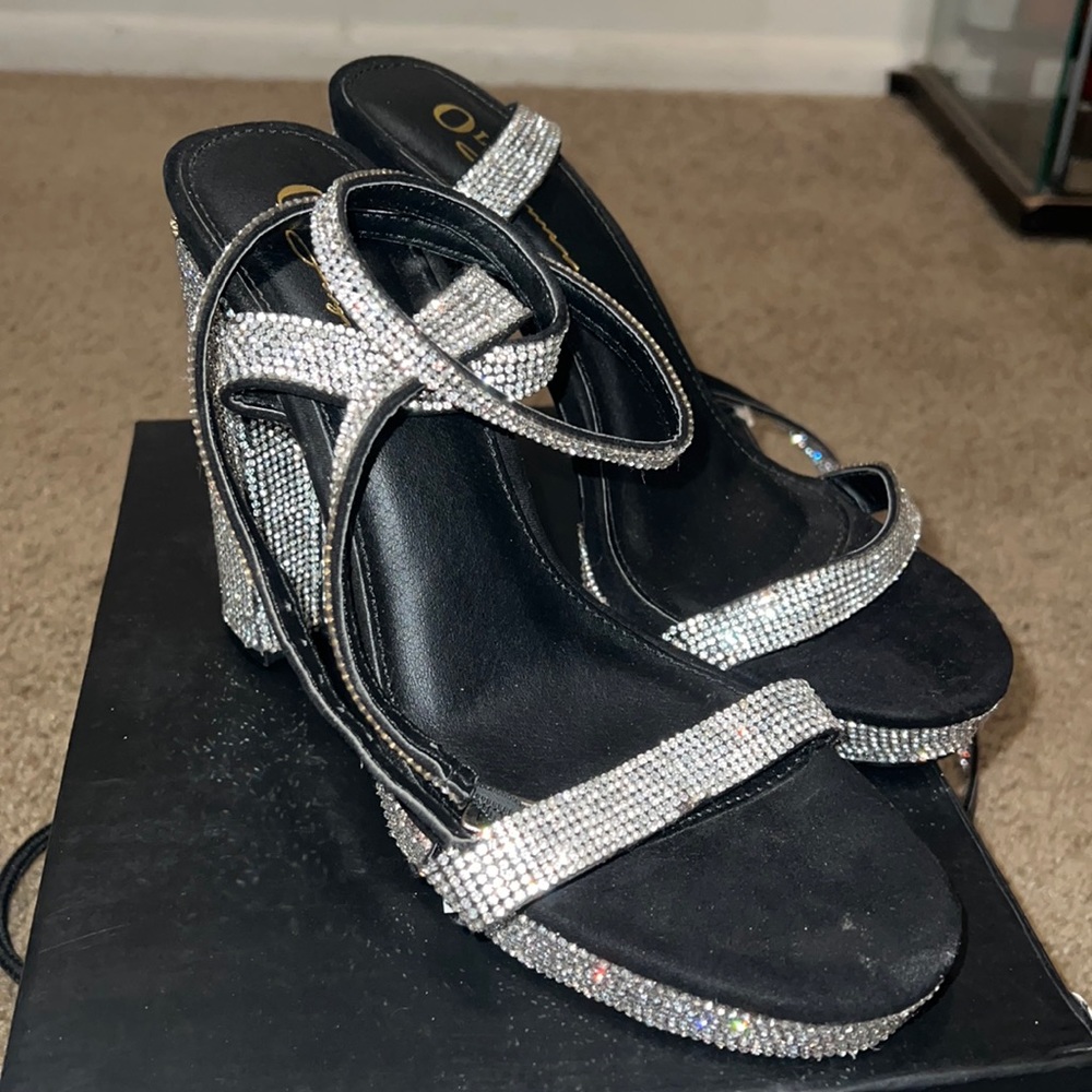 Bling high heels
